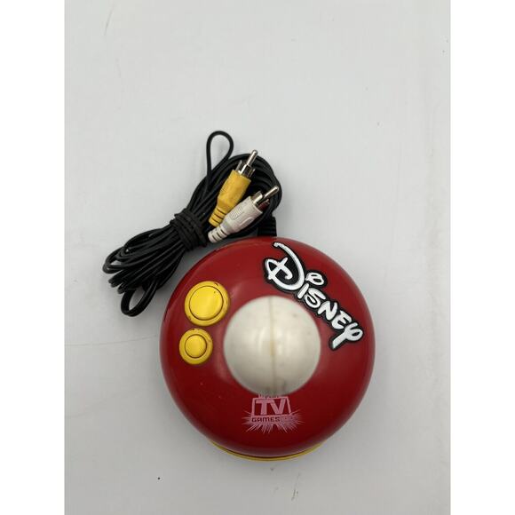 2004 Disney 5 in 1 Plug And Play TV Video Game Joystick by Jakks Pacific Tested! - Picture 4 of 5